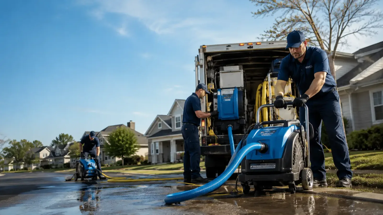Flood Damage Cleanup in Hidden Valley, PA